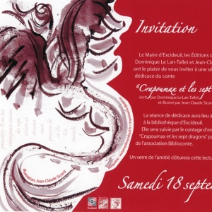 Invitation Crapoumax et les sept dragons